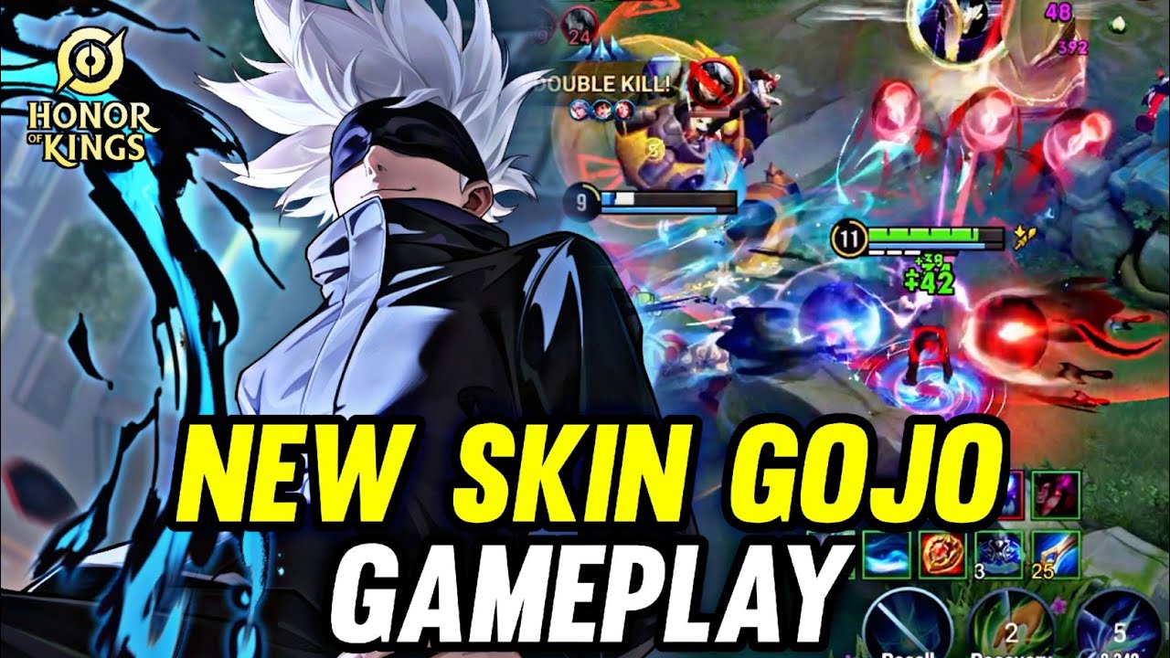 New Skin Gojo x Hok Gameplay - Honor Of Kings