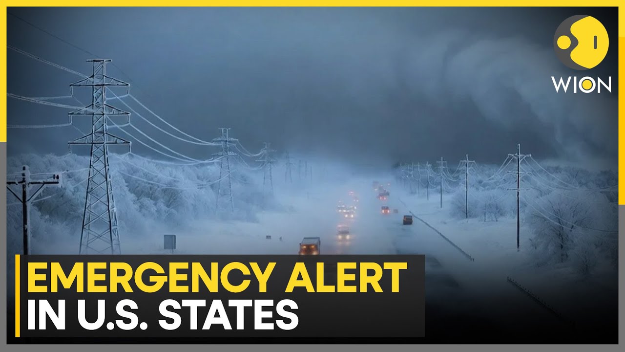 US Storm: Massive Winter Storm Hits US, Thousands of Flights Cancelled | WION News