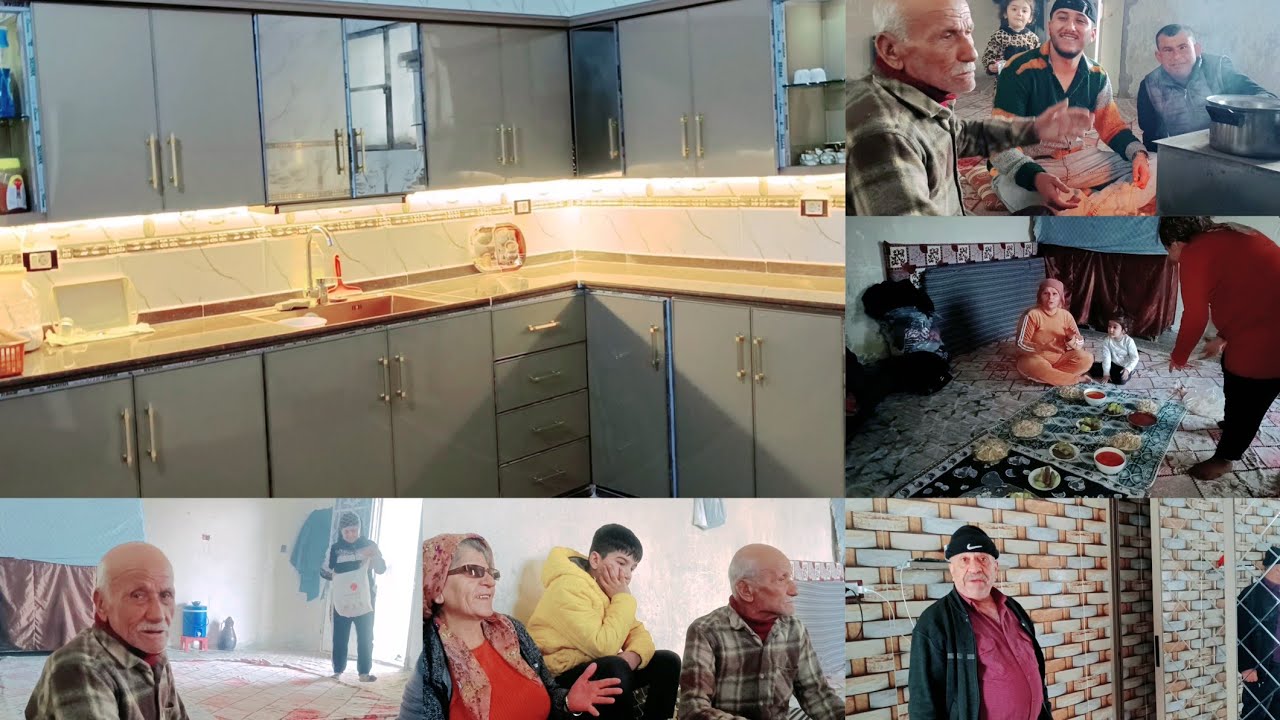 شوفو كيف قضينا جونا بضيعه اتفرجو امي كيف عملت ديكور مطبخ عطوني رايكم🌹🌹