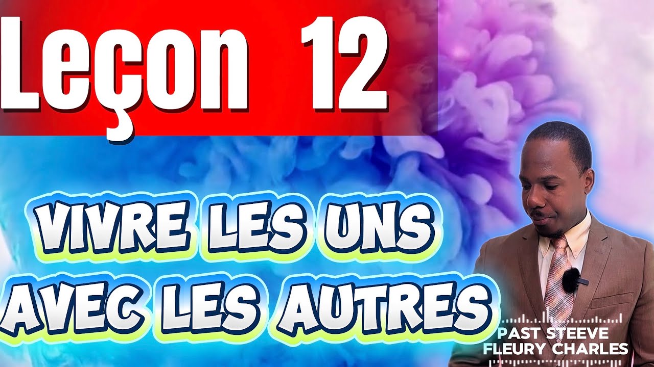 LEÇON 12#MARI ET FEMME #DIMANCHE (ECOSA 2026 - Trimestre 1)