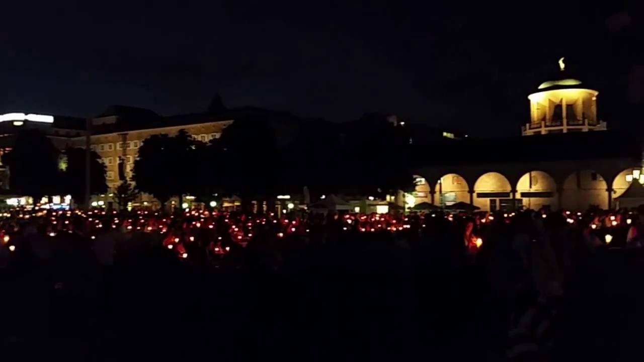 Deutscher Evangelischer Kirchentag 2015 Stuttgart Abendsegen Schlossplatz Stuttgart 05.06.2015