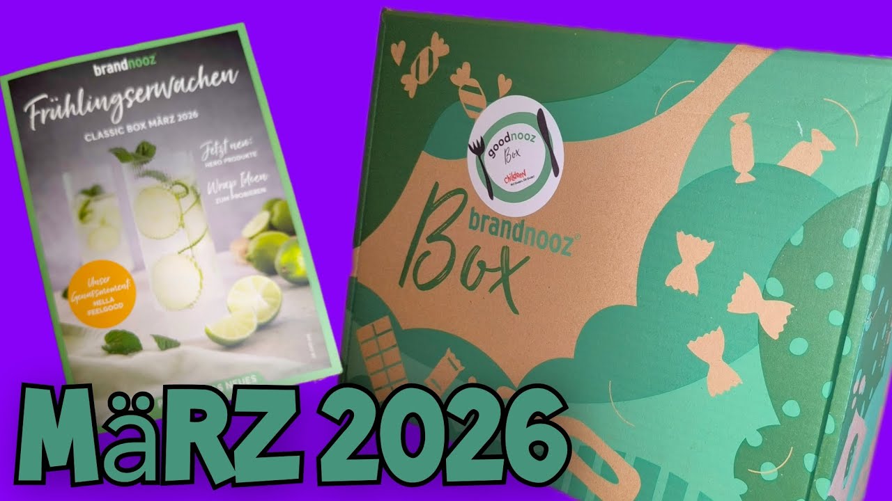 Frühlingserwachen - Brandnooz Goodnooz Box März 2026 | #cala #foodbox #unboxing