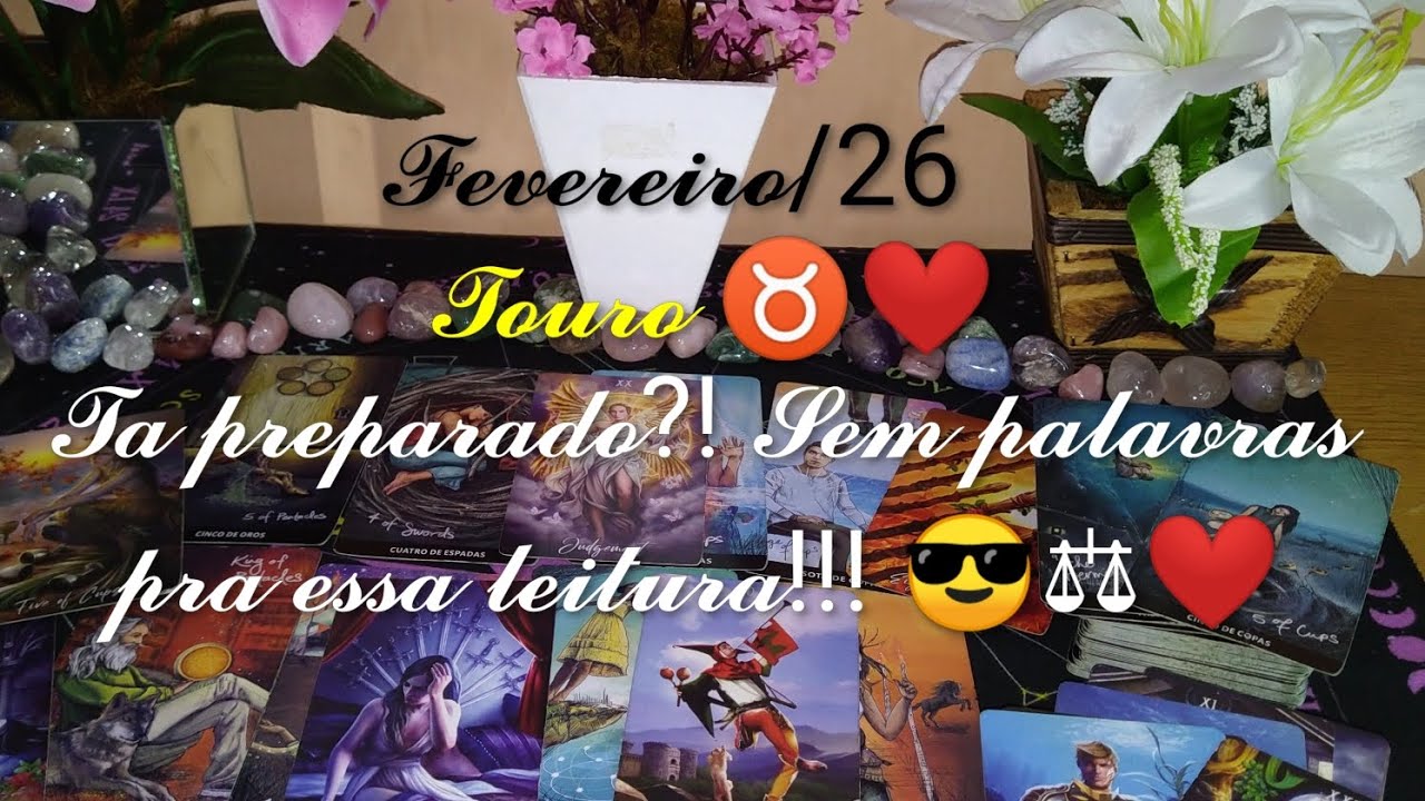 Touro ♉✨FEV/26✨ Tá Preparado(a)?! O Sol duas vezes!😎❤️ Amor e Felicidade !💫Linda a sua Vitória!⚖️✨