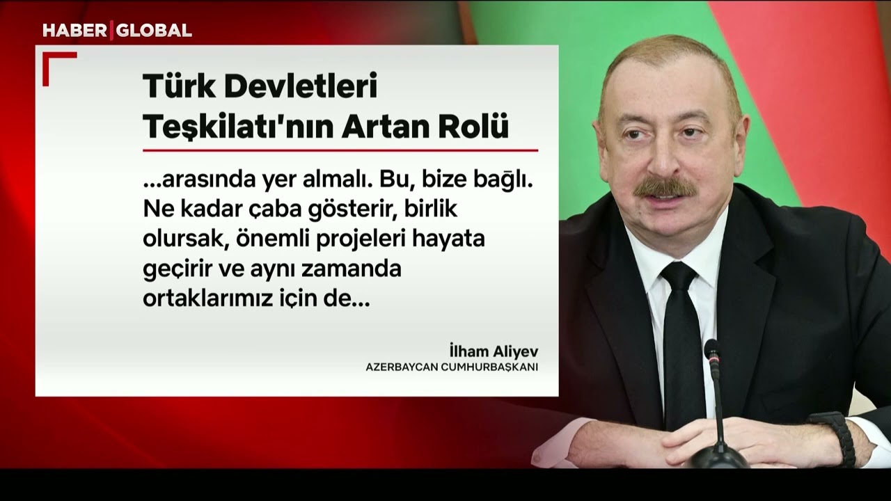 Bak&uuml;'de T&uuml;rk Devletleri Teşkilatı Toplantısı