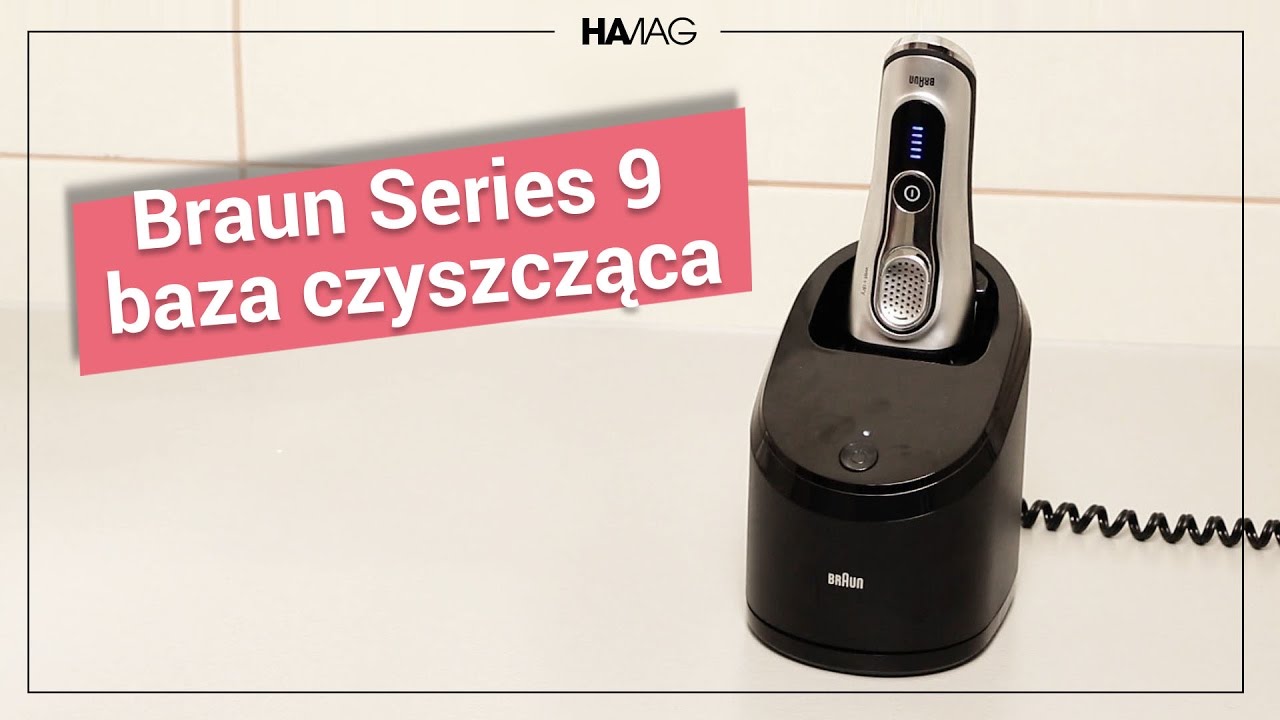 Braun Series 9 - jak działa baza czyszczaca?
