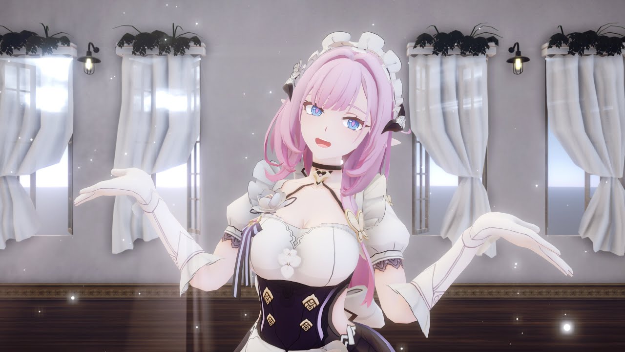 【MMD】『君色に染まる』エリシア 愛莉希雅 Elysia【崩壊3rd / 崩壞3rd / Honkai Impact 3】2160p 4K