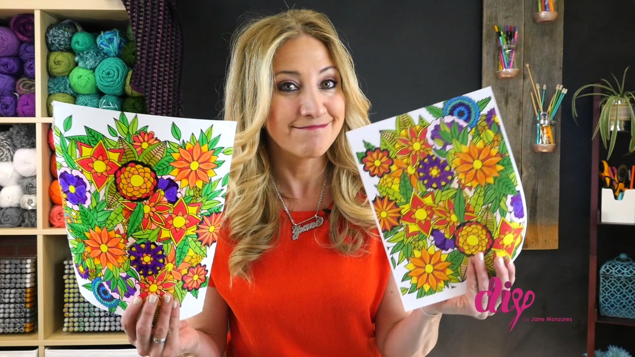 DIY by Jane: Coloring Book Gift Card