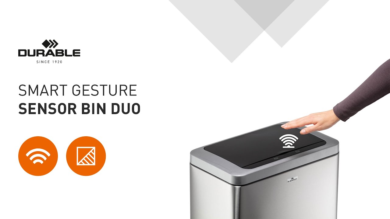 Durable Sensor Bin DUO - Smart Gesture