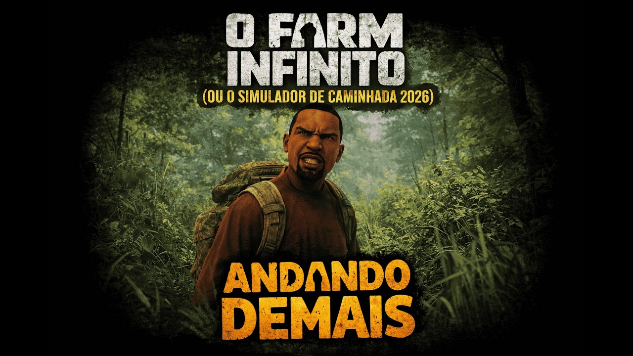 O FARM INFINITO (ou o Simulador de Caminhada 2026)