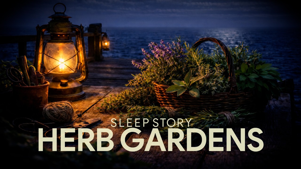 Herb Gardens at Midnight | A Calming Dockside Sleep Story
