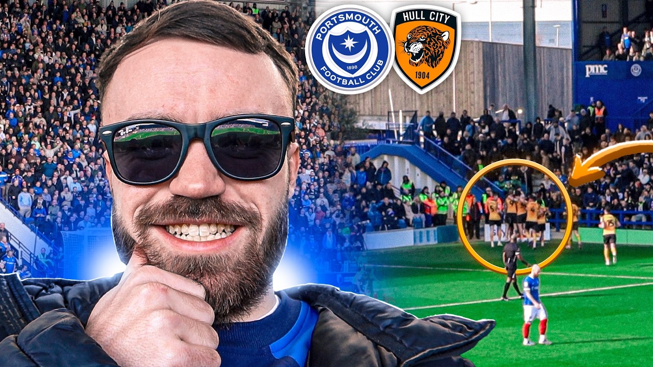 WATCHING POMPEY CONCEDE A HORROR GOAL AT FRATTON PARK 🤯 | POMPEY 0-1 HULL CITY