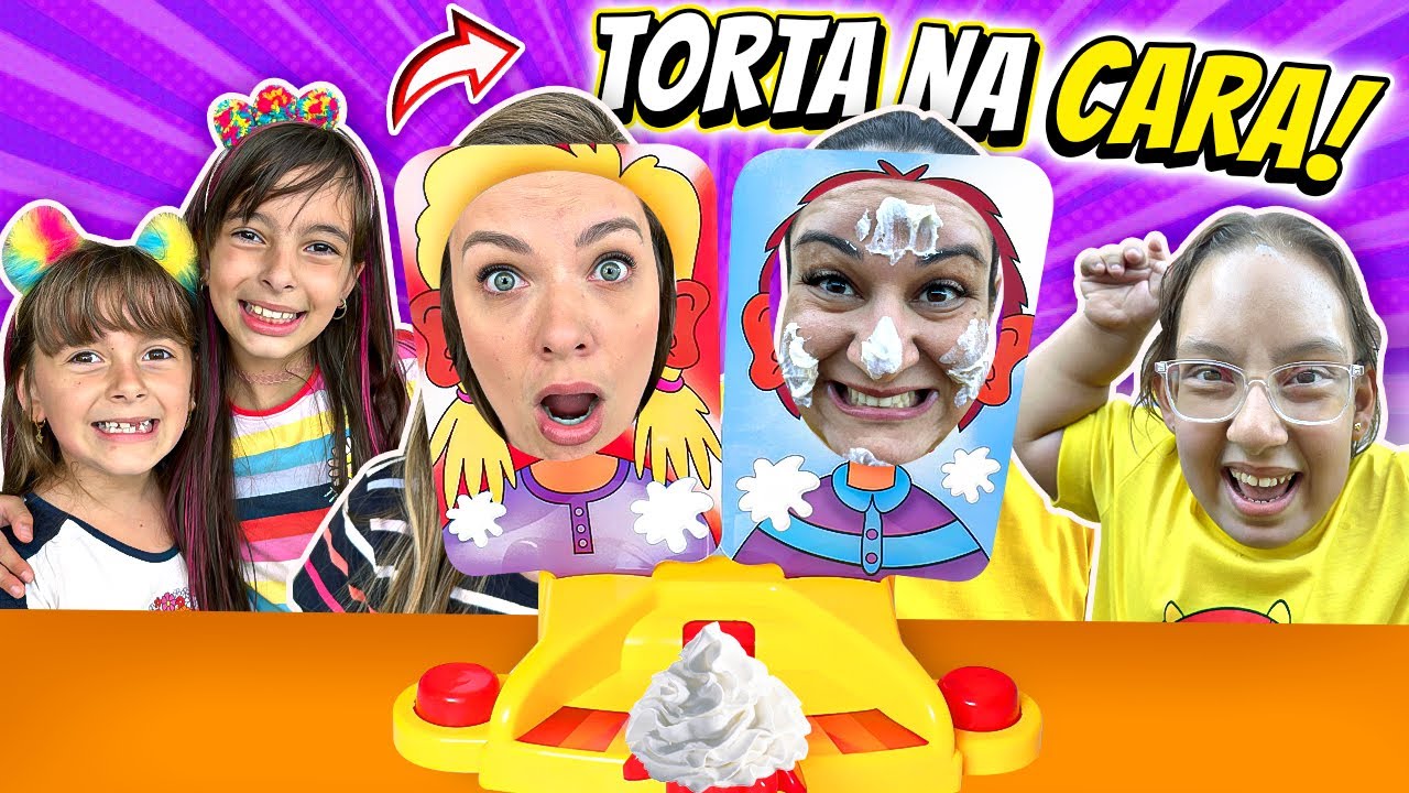 DIA DAS MÃES - Desafio torta na cara (Feat Maria Clara e JP e Jessica e Henrique e Julinha e Manu e