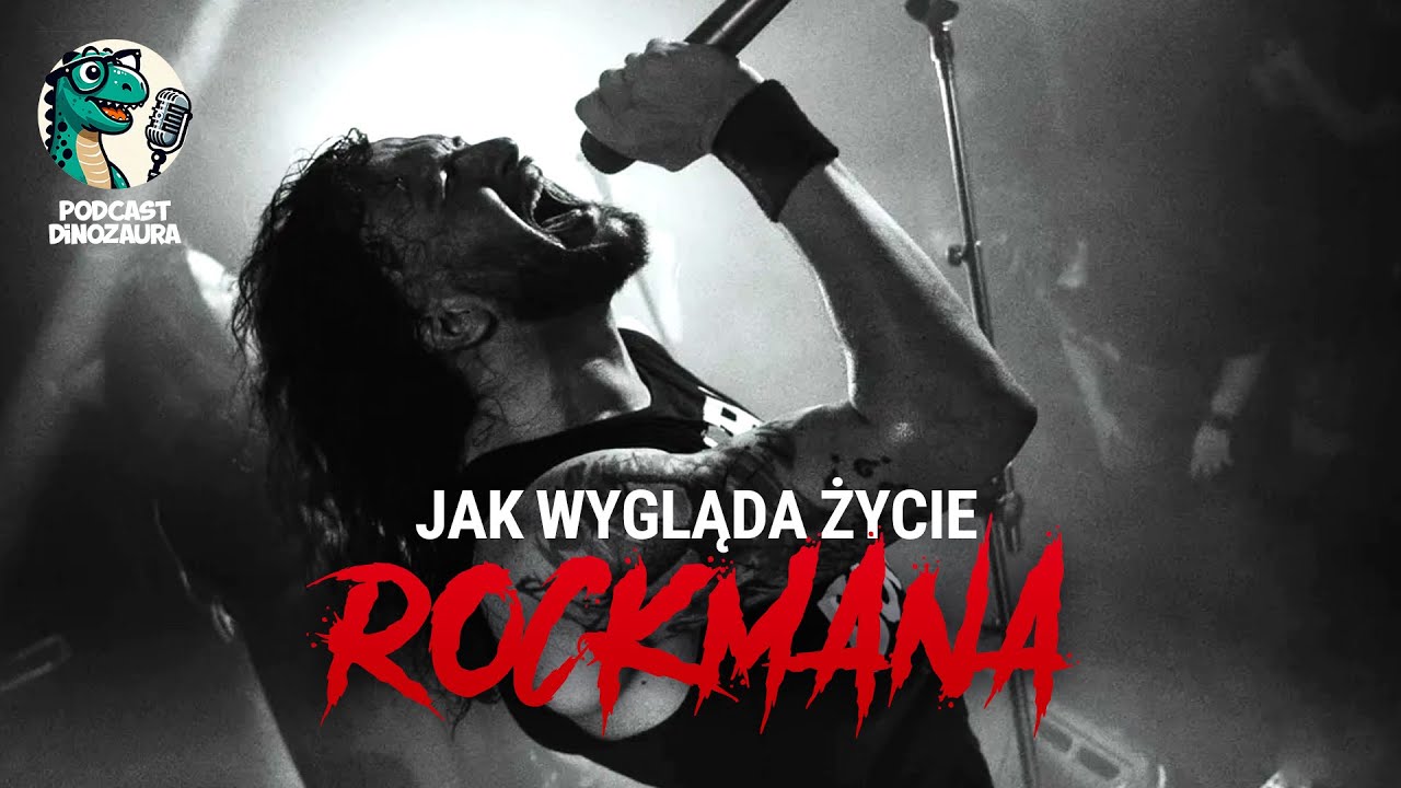 Jak wygląda życie ROCKMANA❓ | 🦖PODCAST DINOZAURA #4
