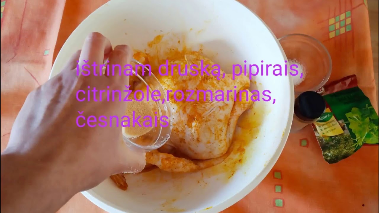 Vi&scaron;ta orkaitėje