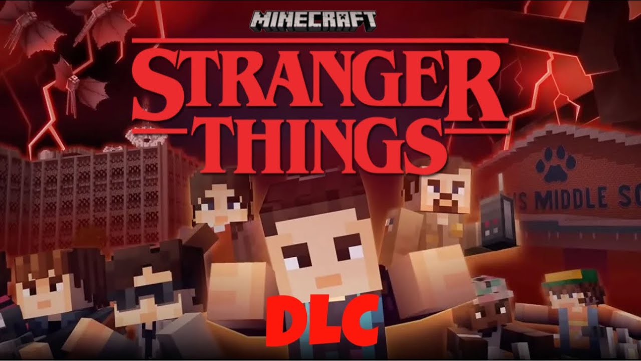Minecraft X Stranger Things DLC - Gameplay (Level 1)