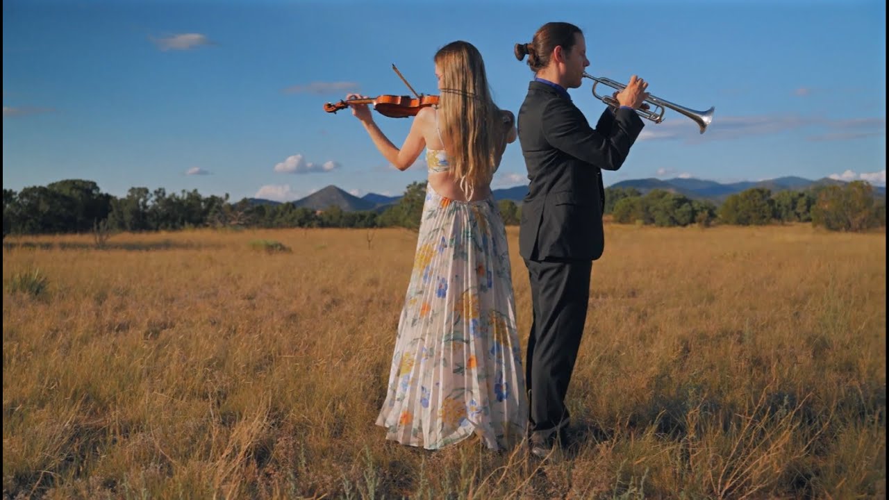David Dash, trumpet & Katherine Gilger, violin. Mark O'Connor: Brave Wolfe