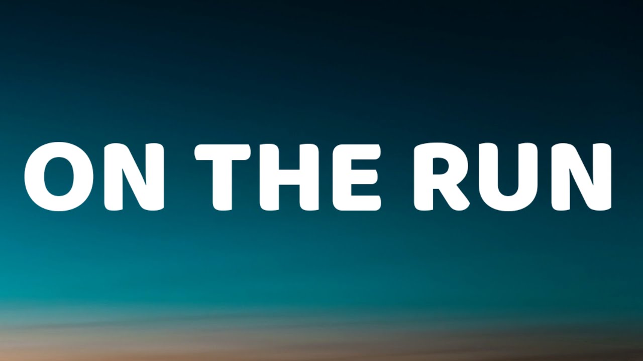 Glass Animals - On the Run (Lyrics)