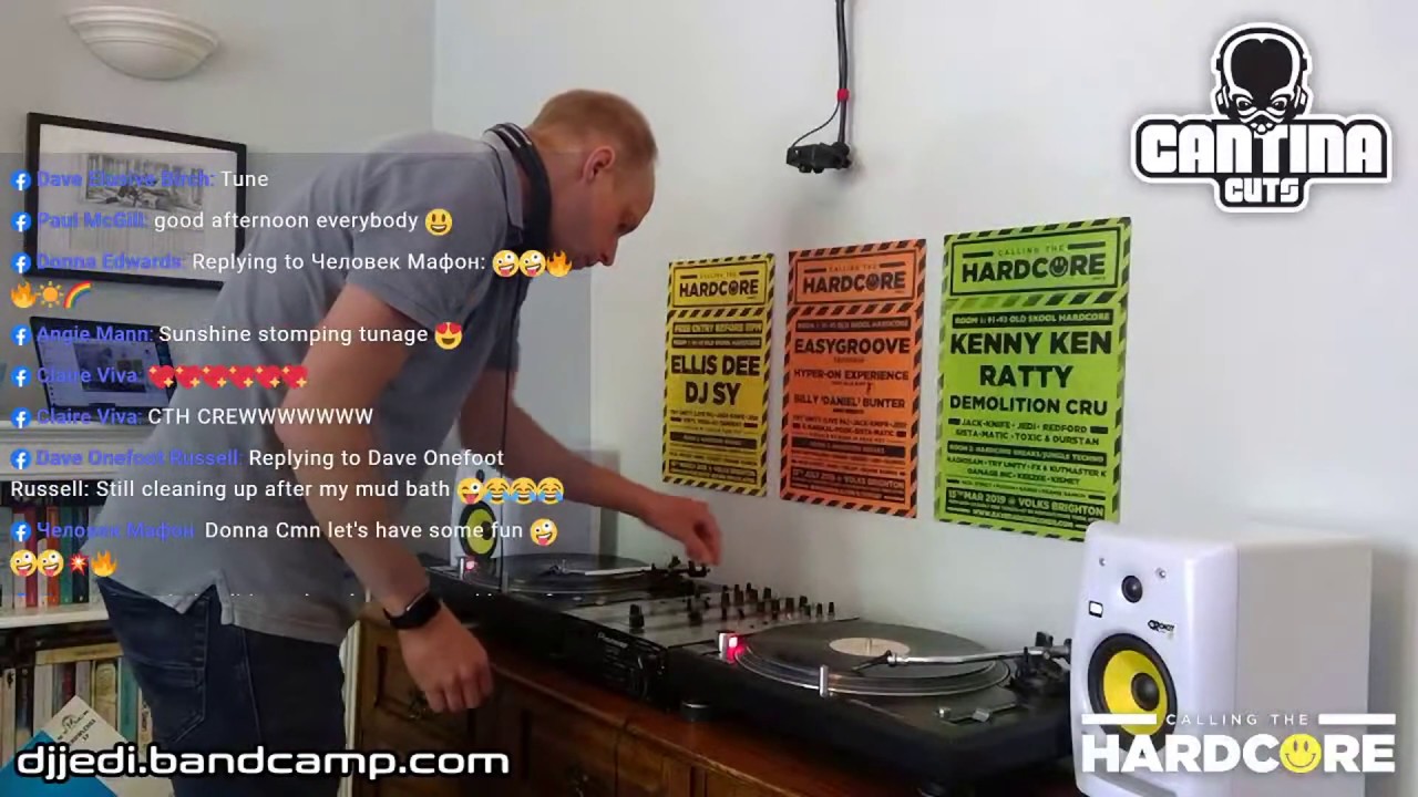 CALLING THE HARDCORE LIVE STREAM EVENT #001 - DJ KENNY KEN (7-8PM)