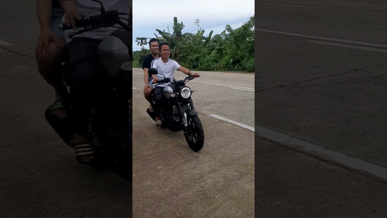 YAMAHA xsr 155 test drive..