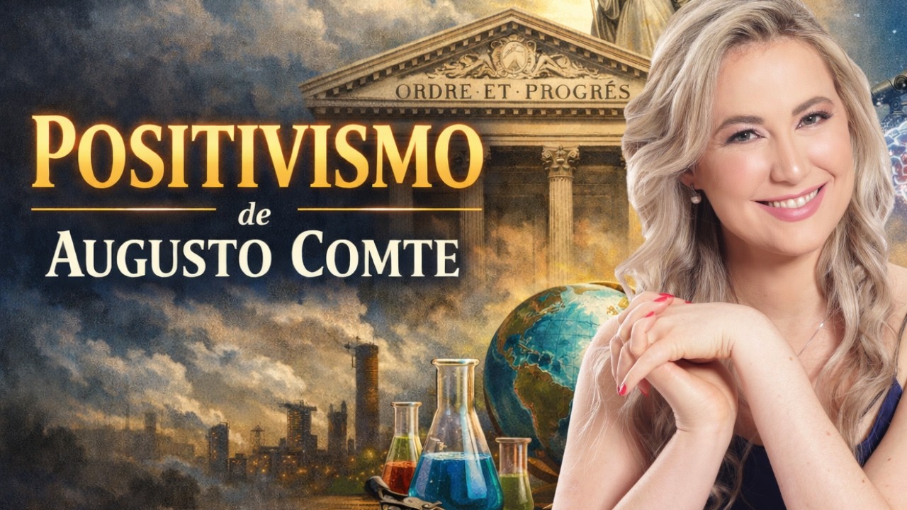 POSITIVISMO de AUGUSTO COMTE - Três Estados - Ordem e Progresso | Sociologia e Direito