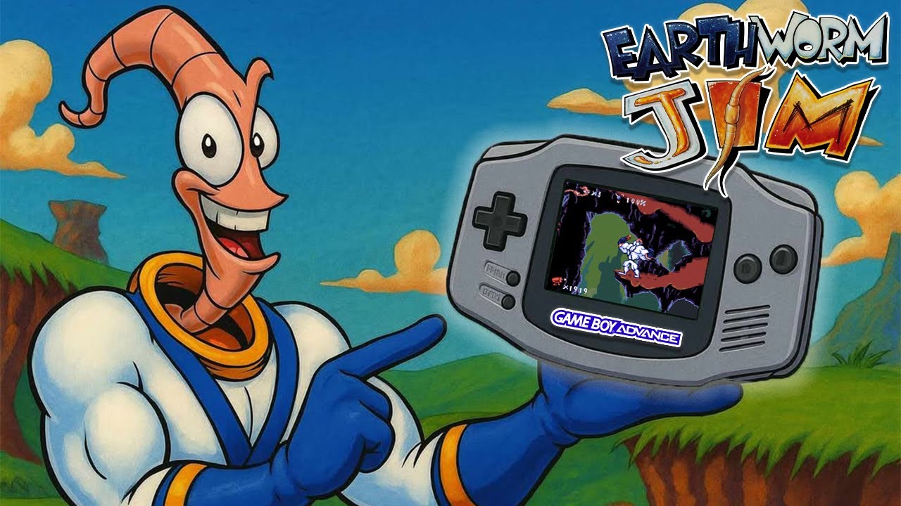 2nd CHANCE pour EARTHWORM JIM sur GAME BOY ADVANCE