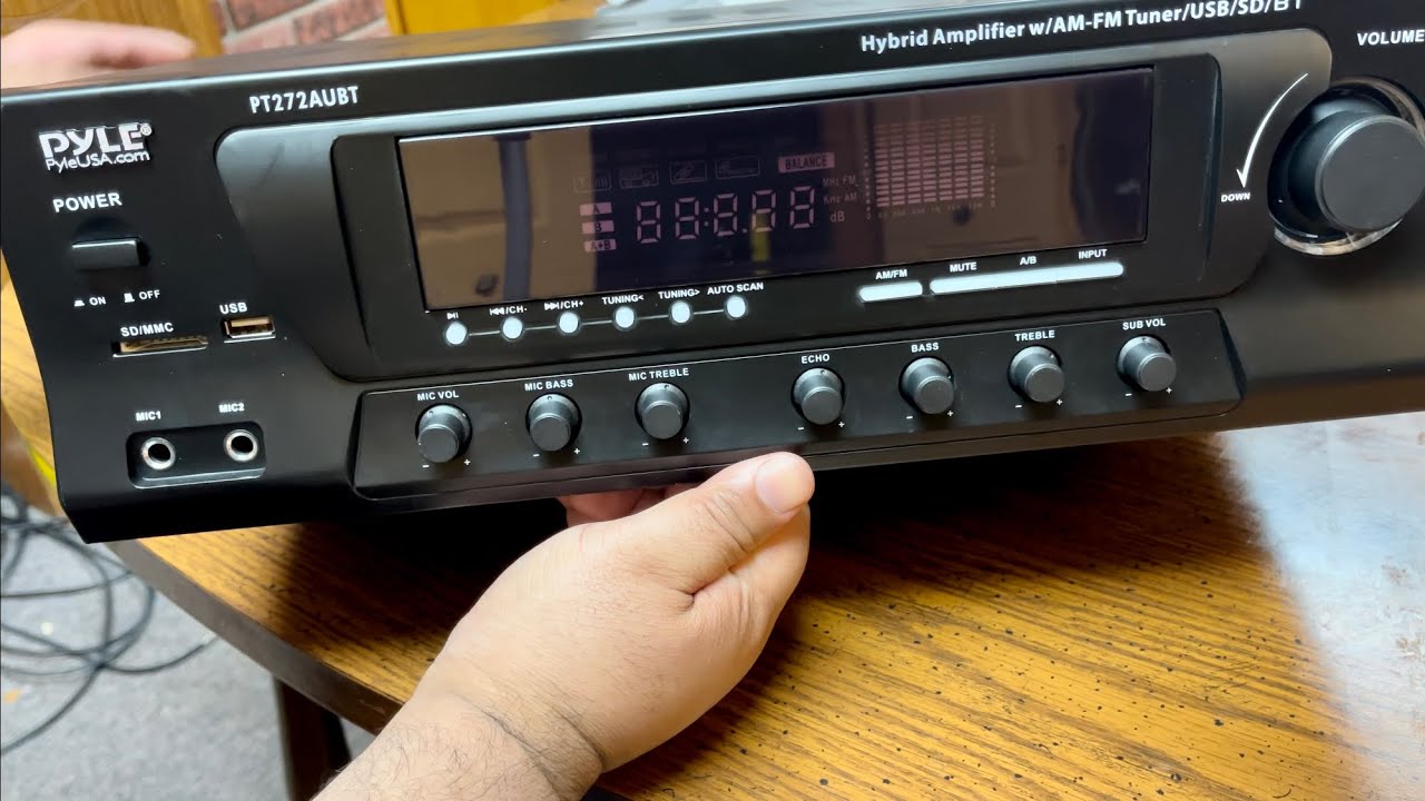 PYLE Receiver PT272AUBT