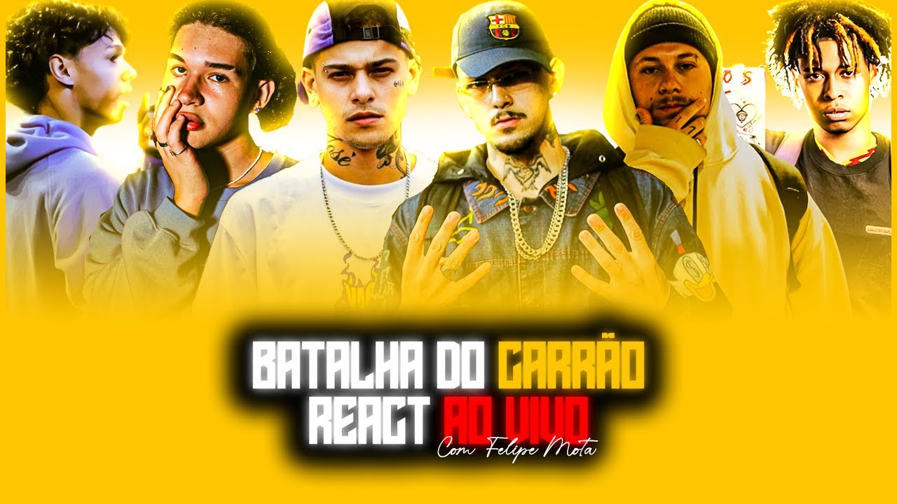 BATALHA DO CARR&Atilde;O - UNDER DE SP - REACT AO VIVO + GAMEPLAY!