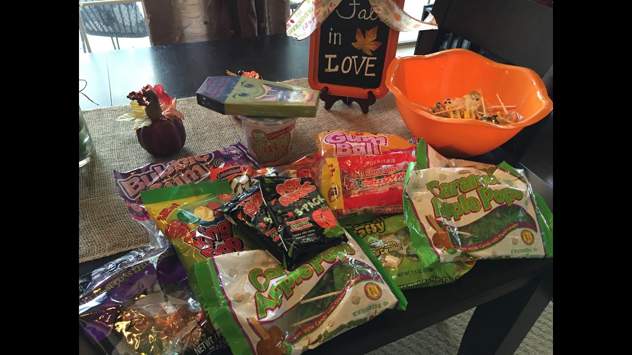 Dollar Tree Halloween Candy Haul!!!