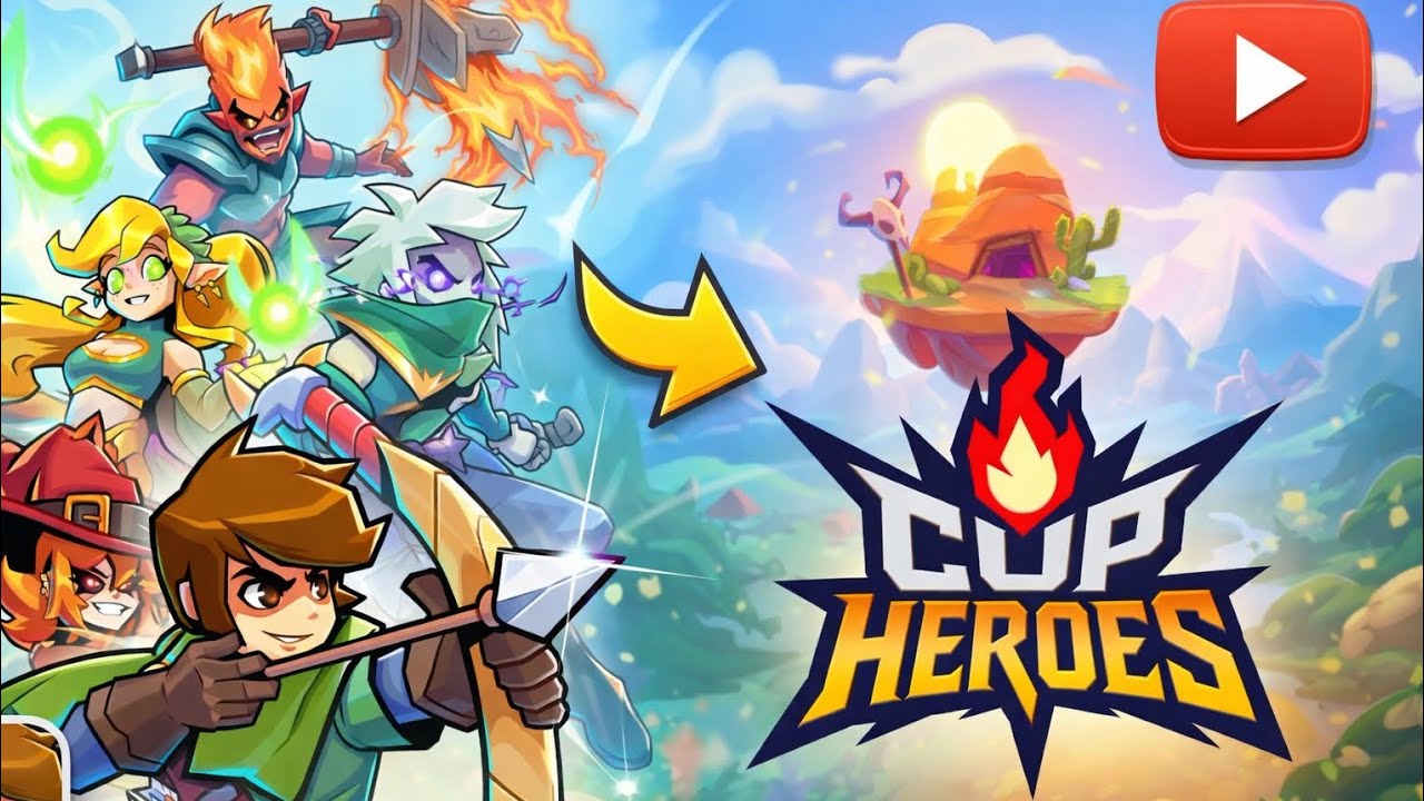 Cup Heroes - Gameplay Walkthrough - (Android, iOS)