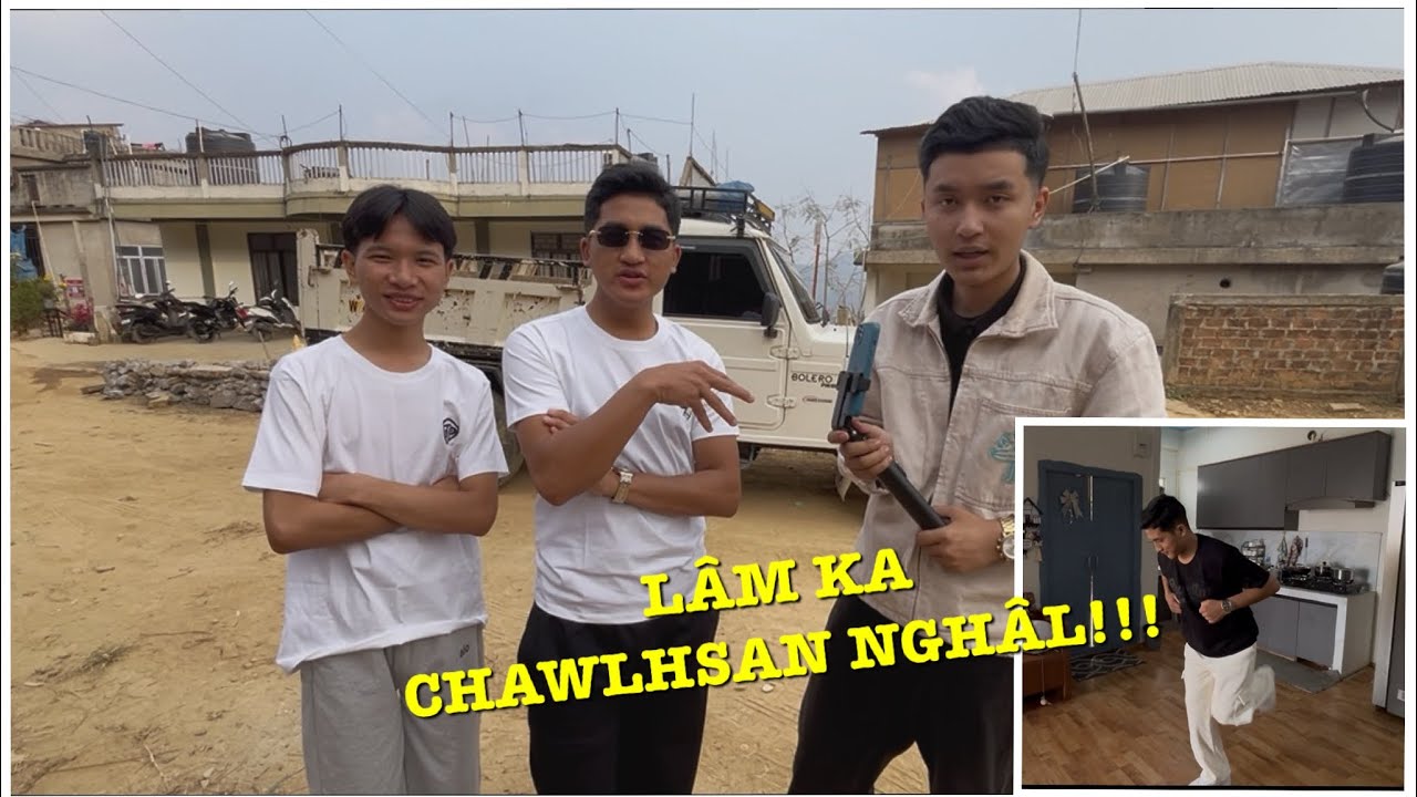 Music Video shooting ni si lo, shooting pui leh hlimawm lutuk!!! Zothana leh Kimkima te nên…