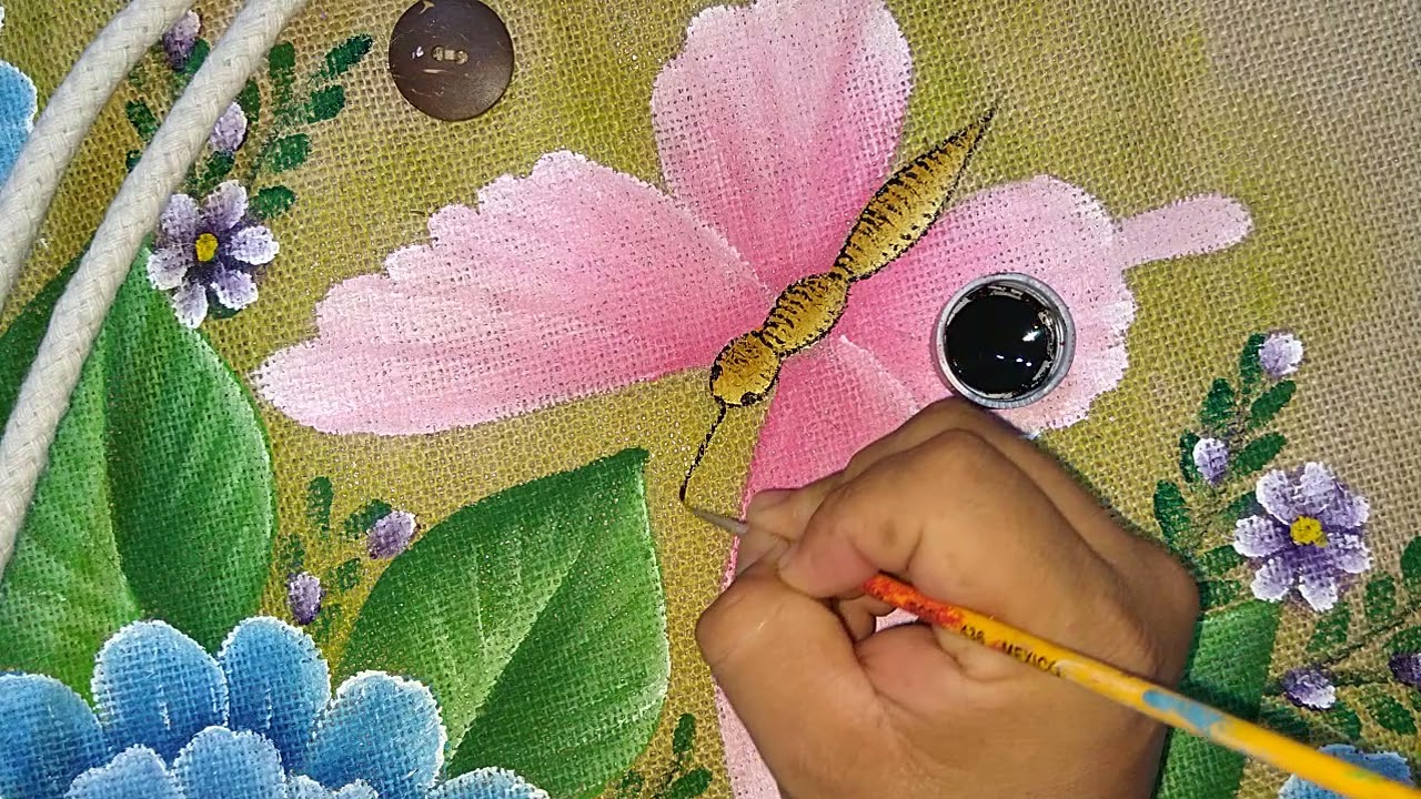 aprende a pintar en tela vídeo 11