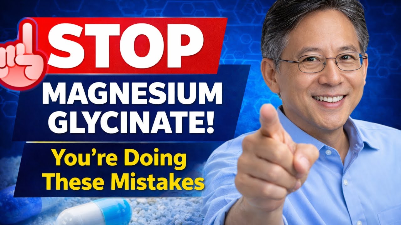 STOP Taking MAGNESIUM GLYCINATE if You're Doing These Mistakes  Dr  William Li
