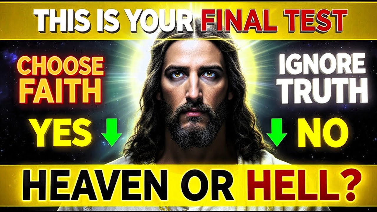 🛑 YOUR FINAL CHOICE: GOD IS CALLING YOU TO DECIDE TODAY! | God's Message Today | God Message Today |