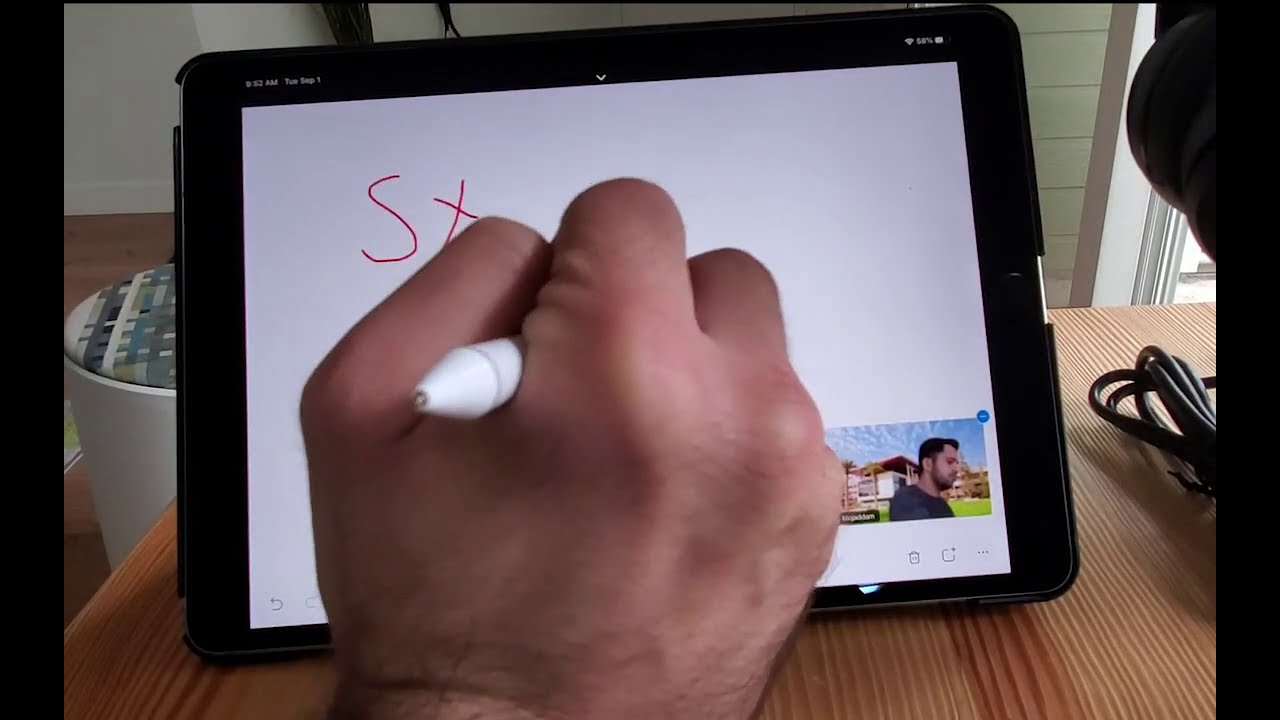 How to Use an iPad as a Whiteboard on Zoom