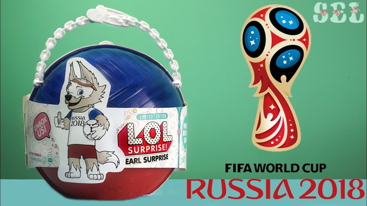 ЛОЛ Сюрприз ЗАБИВАКА LOL Surprise Zabivaka FIFA Russia 2018 Toys