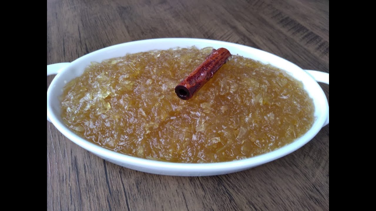 Doce de mamão verde ralado