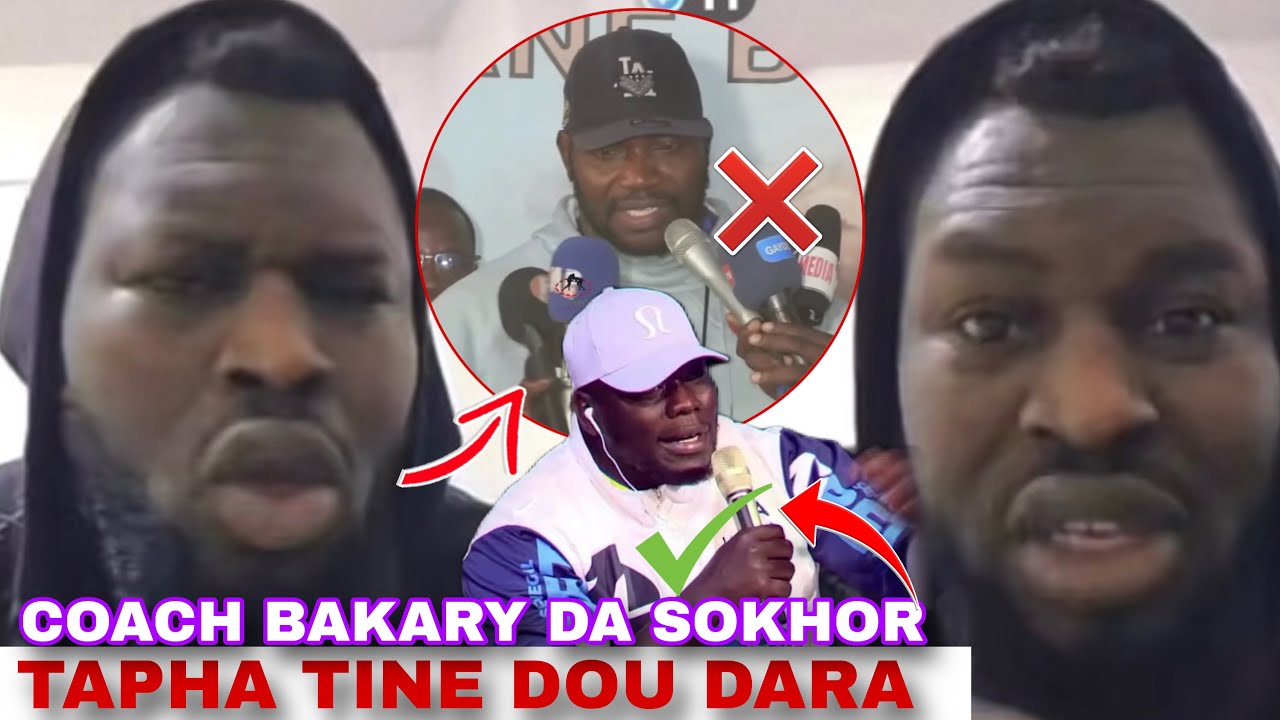 Tapha Tine dou dane😱Coach Bakary tass wax dji Franc dinako dane dor mou danou laa…