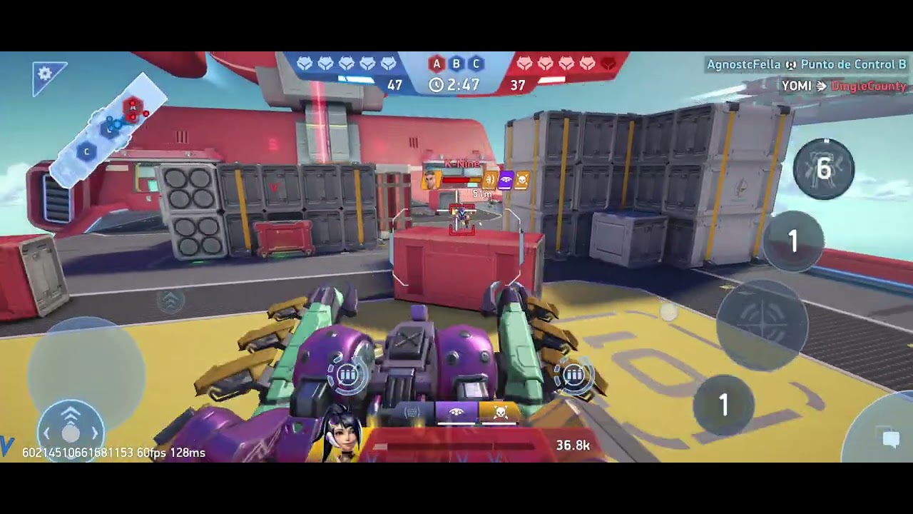 Mech Arena - cpc aleatorio, LA LASER