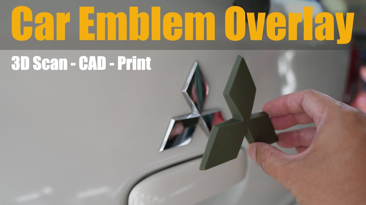 DIY 3D Printed Car Emblem Overlay (Step by Step)