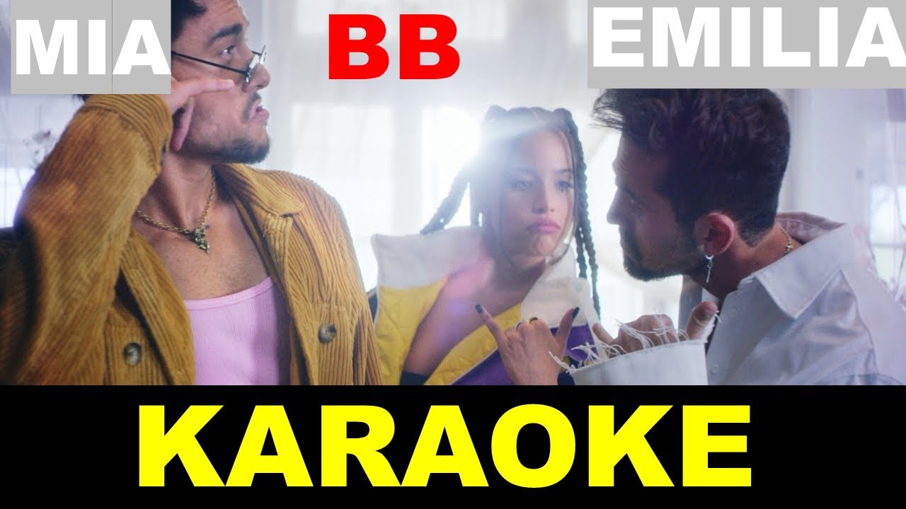 Mya, Emilia - BB - Karaoke