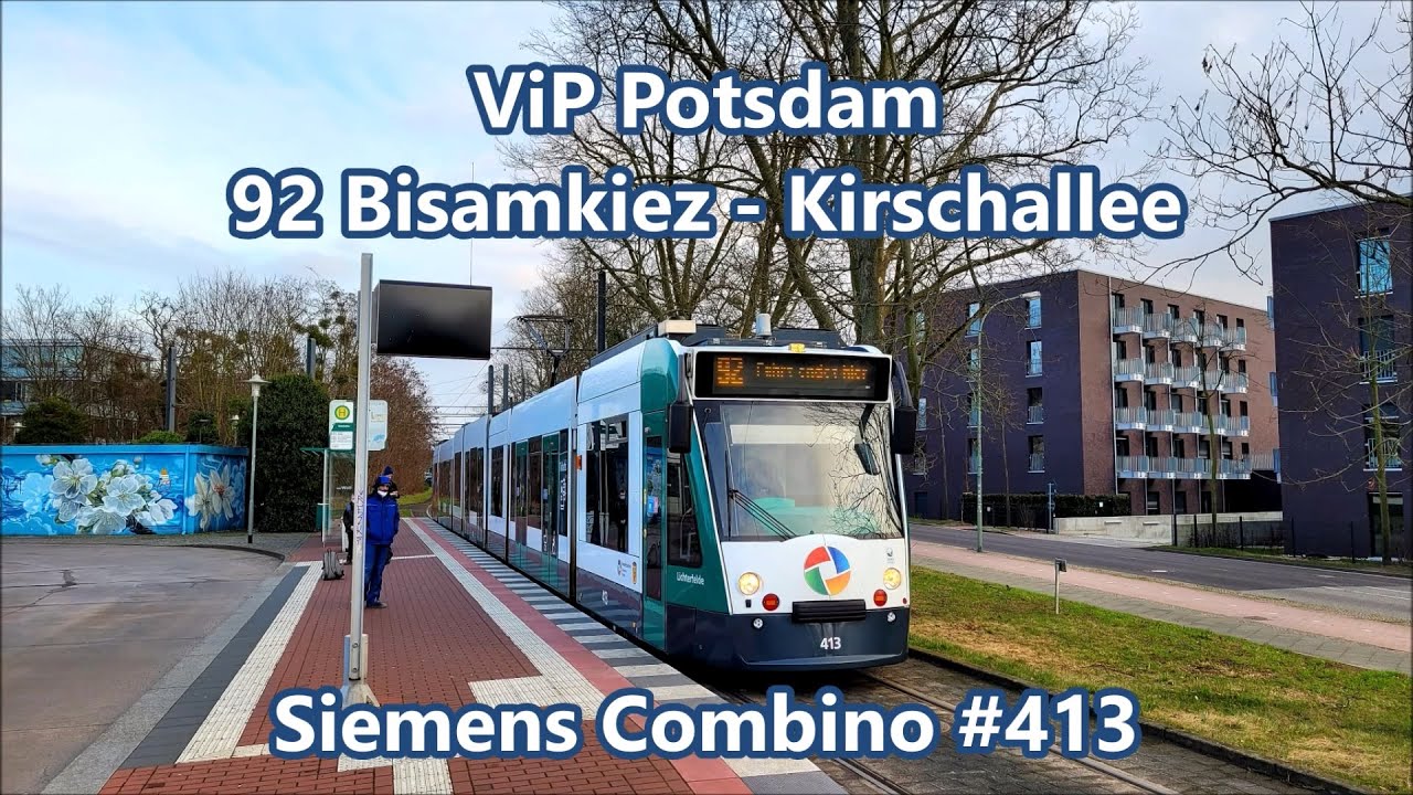 ViP Potsdam - Linie 92, Siemens Combino #413