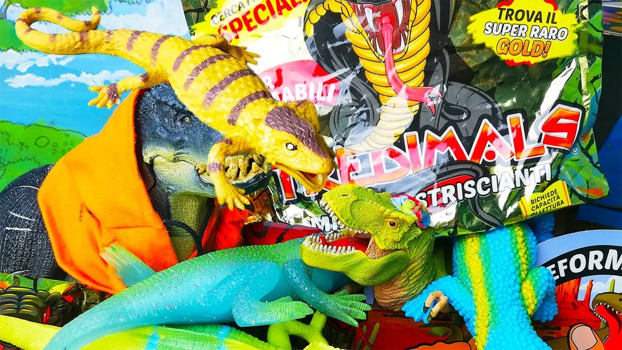 TREDIMALS 🐊 Arex e Vastatore temono le Minacce Striscianti
