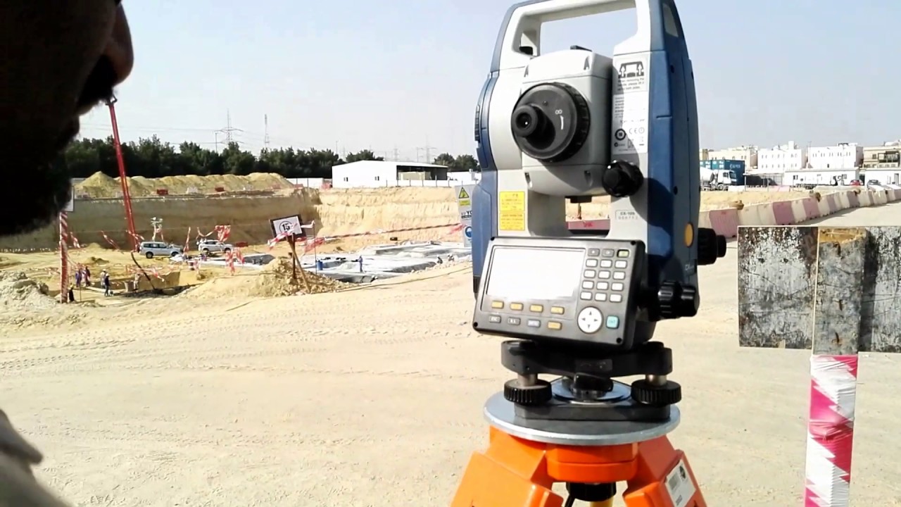 Orientation with coordinates or orientation with occ station at Sokkia Total Station Cx 105 in Urdu