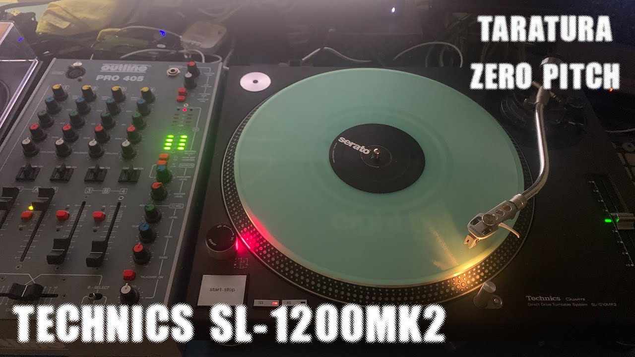Technics SL 1200-1210 MKII - Taratura pitch slider
