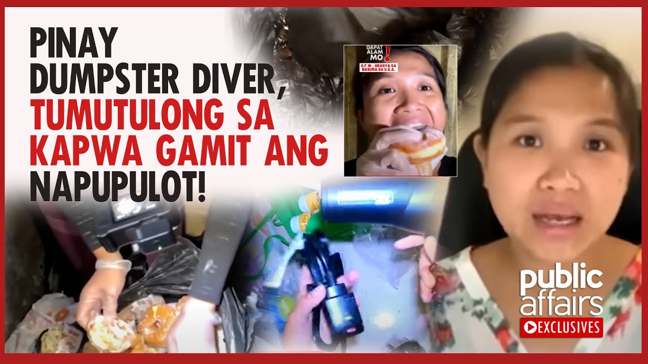 Pinay dumpster diver, tumutulong sa kapwa gamit ang napupulot! | Public Affairs Exclusives