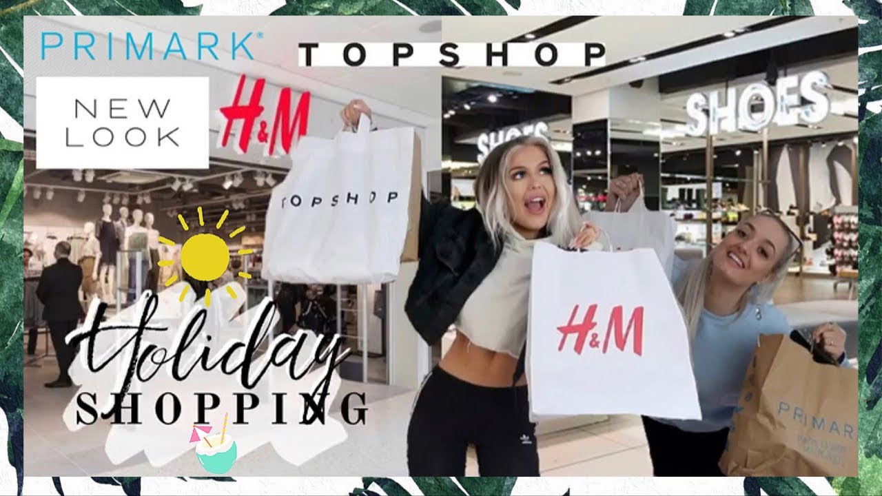 HIGHSTREET HOLIDAY SHOPPING! NEW IN H&M, PRIMARK, TOPSHOP, NEW LOOK + MORE! HOLIDAY SERIES EP2