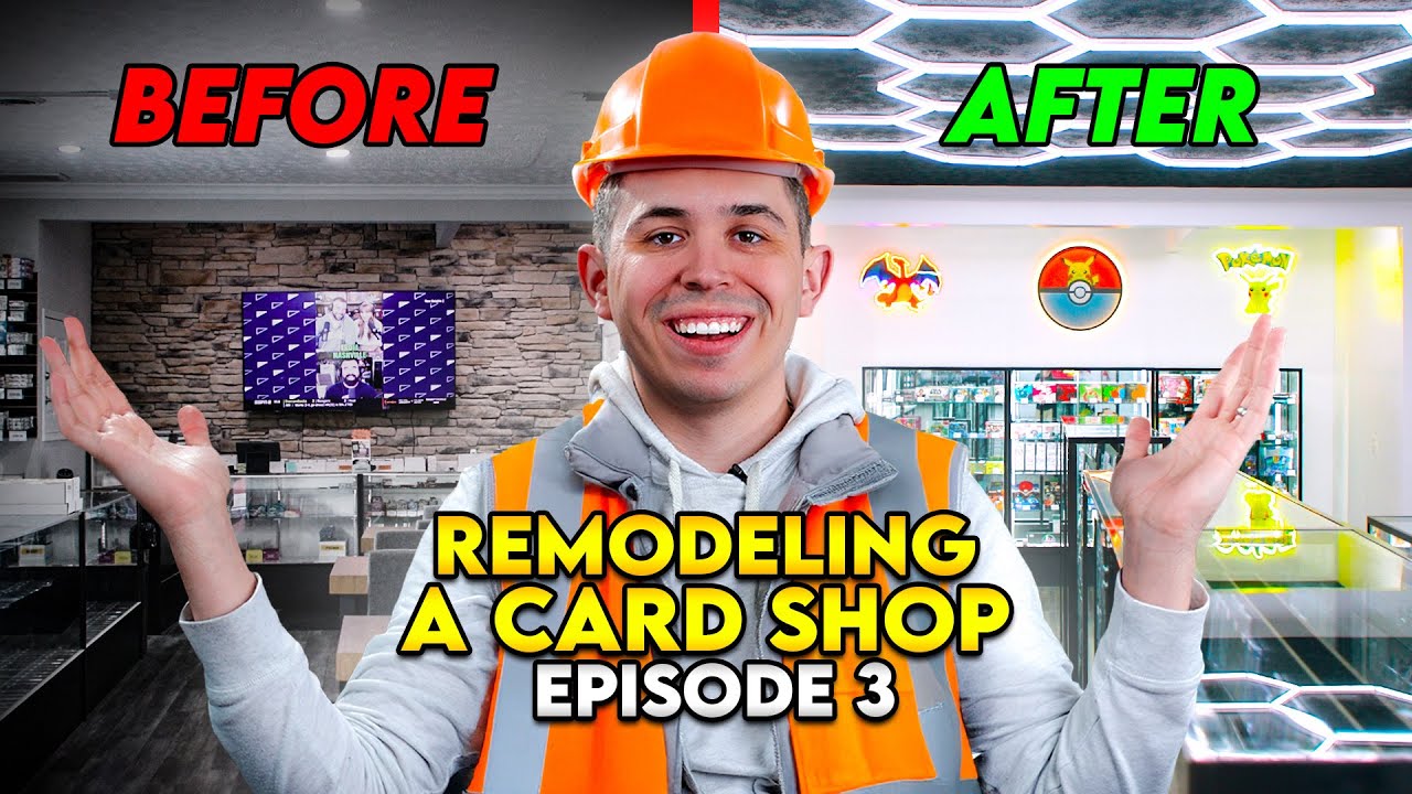 We FULLY TRANSFORMED The Inside Of Our Card Shop 🛍️ *GRAND REVEAL!*