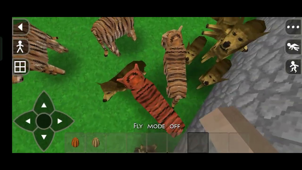 Tigers vs Coyotes - Survivalcraft 2 