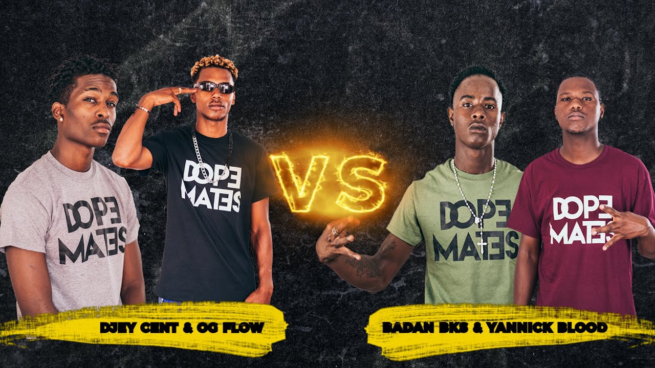 OG FLOW & DJEY CENT VS BADAM BKS & YANNICK BLOOD ( FLOW BATTLE / VOL1 / BATALHA BONUS)