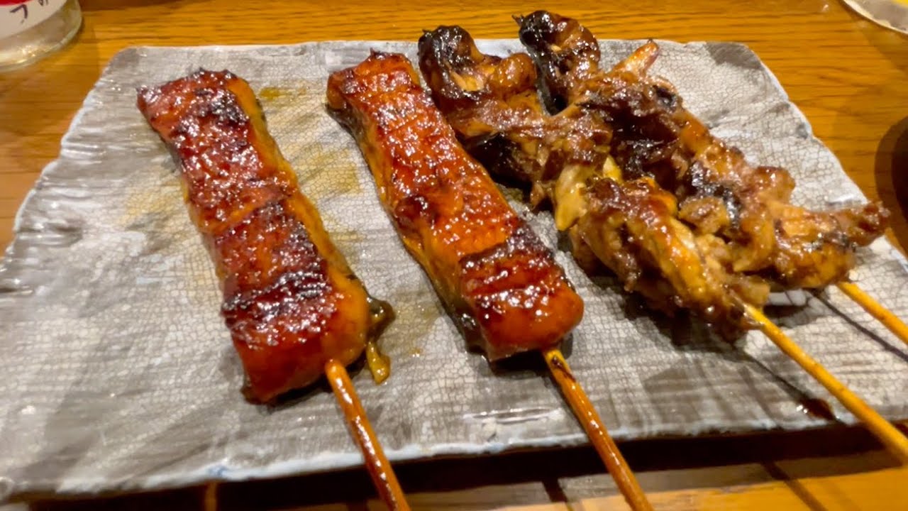 【代々木】「う福」鰻の串焼き